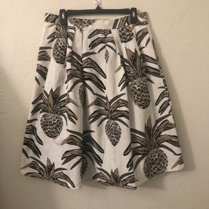 NY & Co Eva Mendes Pineapple Skirt